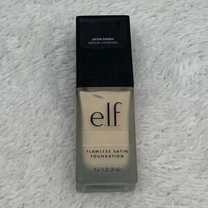 e.l.f. Flawless Satin Foundation 100 Lily Satin Finish 84379 Cruelty Free New